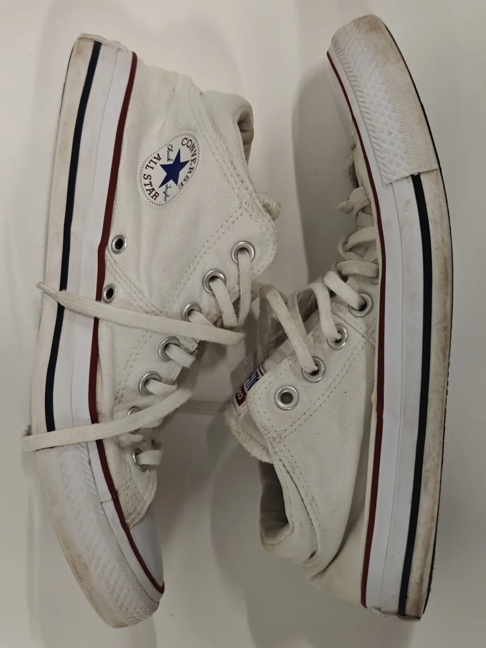 Converse CTAS Madison Mid White Canvas Sneakers Women’s Size 10 Lace Up Casual S